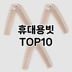 휴대용빗 추천 순위  TOP10 구매가이드 2025년 7월 4주차