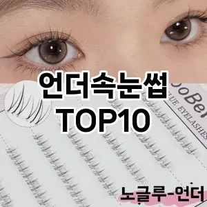언더속눈썹 추천 순위  TOP10 구매가이드 2025년 8월 4주차