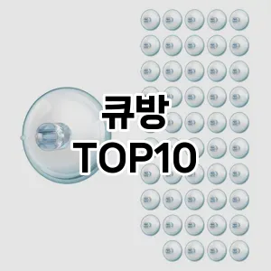[핫딜안내]큐방 추천 순위  TOP10 구매가이드 2025년 9월 1주차