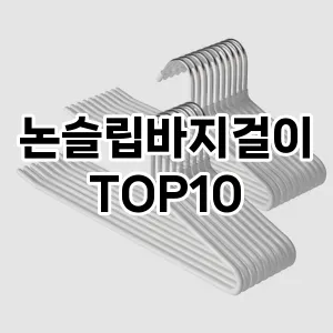 [리뷰알림]논슬립바지걸이 추천 순위  TOP10 구매가이드 2025년 9월 1주차