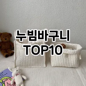 [핫템추천]누빔바구니 추천 순위  TOP10 구매가이드 2025년 9월 5주차
