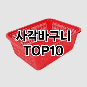 [리뷰알림]사각바구니 추천 순위  TOP10 구매가이드 2025년 9월 5주차