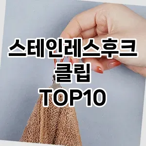 [리얼리뷰]스테인레스후크클립 추천 순위  TOP10 구매가이드 2025년 9월 3주차