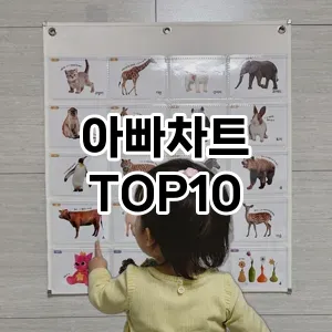 [솔직리뷰]아빠차트 추천 순위  TOP10 구매가이드 2025년 9월 3주차