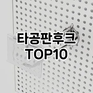 [특가제품]타공판후크 추천 순위  TOP10 구매가이드 2025년 9월 1주차