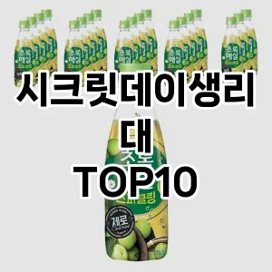 [추천리뷰]시크릿데이생리대 추천 순위  TOP10 구매가이드 2025년 10월 4주차