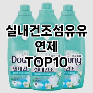 [눌러봐용]실내건조섬유유연제 추천 순위  TOP10 구매가이드 2025년 10월 4주차