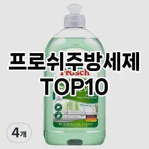 [특가제품]프로쉬주방세제 추천 순위  TOP10 구매가이드 2025년 10월 4주차