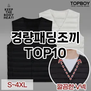 [추천리뷰]경량패딩조끼 추천 순위  TOP10 구매가이드 2025년 11월 4주차