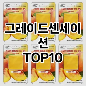 [특가소개]그레이드센세이션 추천 순위  TOP10 구매가이드 2025년 10월 4주차