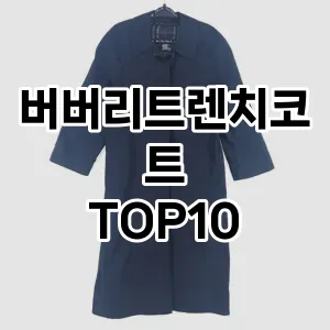 [베스트템]버버리트렌치코트 추천 순위  TOP10 구매가이드 2025년 11월 5주차