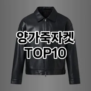 [추천특가]양가죽자켓 추천 순위  TOP10 구매가이드 2025년 11월 5주차