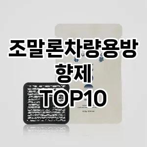 [리얼후기]조말론차량용방향제 추천 순위  TOP10 구매가이드 2025년 12월 5주차
