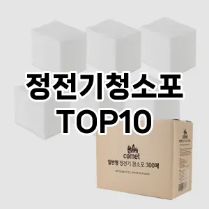 [추천리뷰]정전기청소포 추천 순위  TOP10 구매가이드 2026년 1월 2주차(가격 장단점)