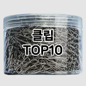 [추천소개]클립 추천 순위  TOP10 구매가이드 2026년 1월 2주차(가격 장단점)