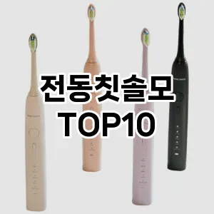 [레알핫템]전동칫솔모 추천 순위  TOP10 사용기