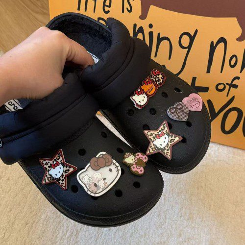 샵베흐 6세트 헬로키티 특이한 호피 지비츠 참 장식세트