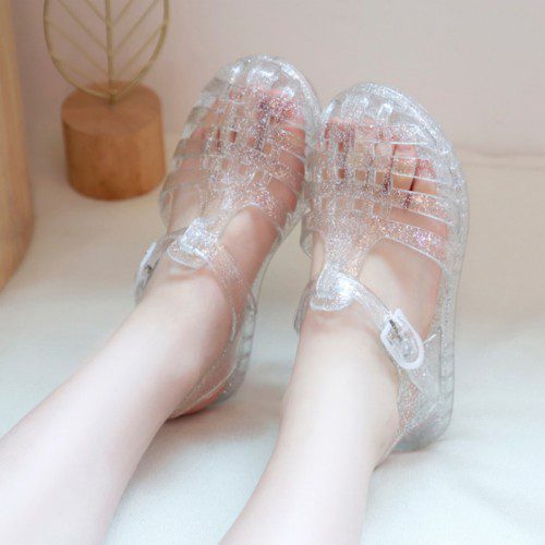 키즈트리 아동 유아 여아 샌들 키즈 반짝이 젤리 슈즈