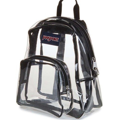 잔스포츠 하프파인트 클리어 투명 가방 백팩 물놀이