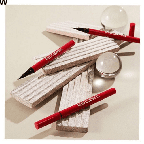 초보용 눈매 아이 라이너 붓펜 매트 아이 라이너 선명 얇은