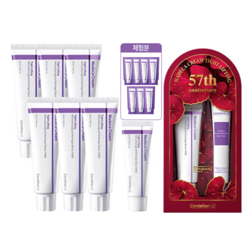 마데카크림 타이트리프팅 50ml6개, 15ml1개, 1ml(체험분)7개+57주년 에디션
