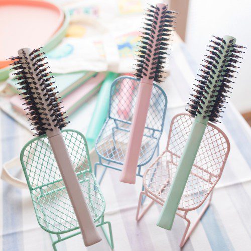 바나나공방 마카롱 비치우드 스퀘어 돈모 롤 브러쉬