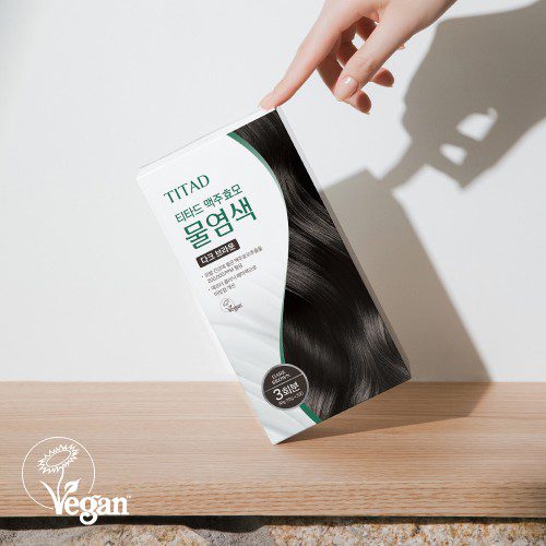 티타드 맥주효모 물염색 3박스 (9회분)(+전용 쉐이커)