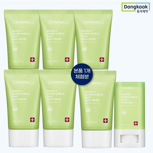 ★특가★ 동국제약 마데카 선크림 세트 (선크림6+선스틱1)