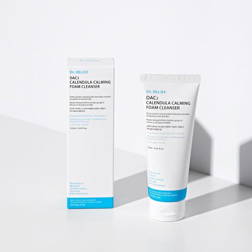 [닥터릴리프] 약알칼리성 클렌징폼 디에이씨투 카렌듈라 수분 시카 트러블 진정 120ml