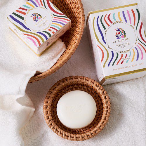 [신생아비누] 르소메 신생아 유아 아기 천연 비누 무향 80g 3개입