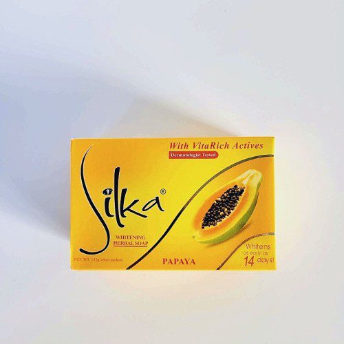 필리핀 실카 파파야 주황 비누, 135g, 1개