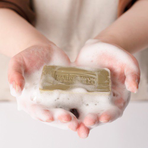 매터사봉 마르세유 올리브 400년 장인 천연 클렌징 비누 100g, 3개