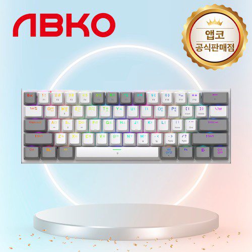 [국내정발] 앱코 AM61 자석축 래피드 트리거 8K 유선 키보드 리니어