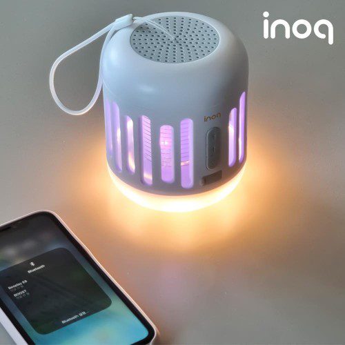 무선 휴대용 LED 포충램프 캠핑용 스피커 랜턴 모기퇴치기