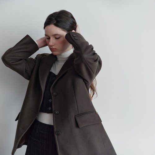 [N도착보장][쥬시쥬디] 오버핏3버튼울자켓 JZJK724B