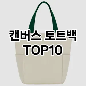 [리뷰리뷰]캔버스 토트백 추천 순위  TOP10 2026년 4월1주차