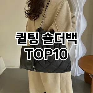 [봐보세요]퀼팅 숄더백 추천 순위  TOP10 2026년 4월1주차
