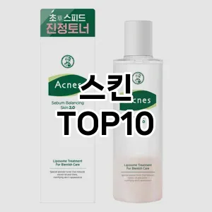 [솔직리뷰]스킨 추천 순위 구매가이드 TOP10 실사용