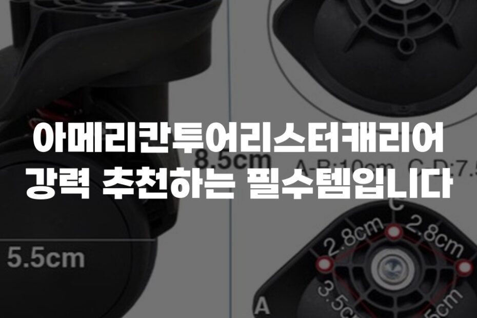 아메리칸투어리스터캐리어 강력 추천하는 필수템입니다