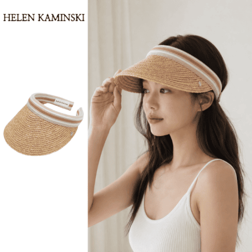헬렌카민스키 비앙카 썬캡 밀짚 모자 내추럴 누가 바이저햇 HAT50265-NTNS