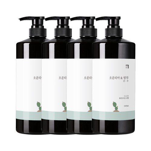 3+1 살림백서 대용량 샴푸 1000ml 약산성 천연지수81% 비듬 민감성 베이비향 지성 두피 청소년 사춘기 초등학생 퍼퓸 정수리 냄새