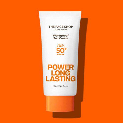 [슈퍼적립] 더페이스샵 파워 롱래스팅 선 크림 80ml, 1개