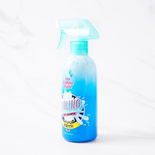메가마트 LG 온더바디 발을씻자 코튼풋샴푸 쿨링 385mL