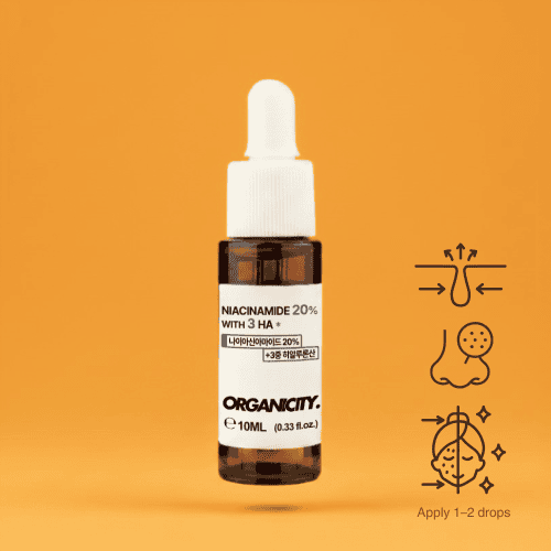 오가니시티 20% 나이아신아마이드 민감피부 모공세럼 원액 10ml, 1개