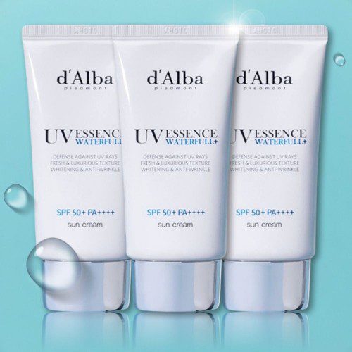달바 워터풀 에센스 톤업 선크림 수분썬크림 50ml x 6개