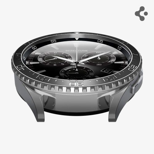 갤럭시워치 베젤링 케이스 베젤튠 블랙, 갤럭시 워치6 클래식, 43mm
