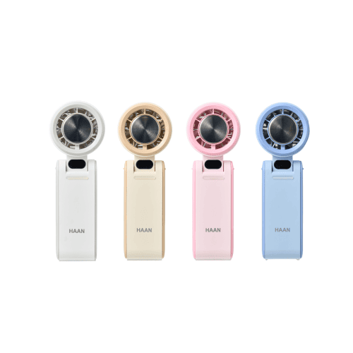 한경희 100단 터보 냉각 휴대용 캠핑 등산 탁상용 핸디 손선풍기 HF-T50F