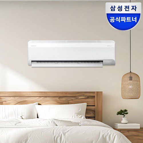 삼성 인버터 무풍 벽걸이 에어컨(42.3㎡) AR60F13D12WS 전국기본설치포함