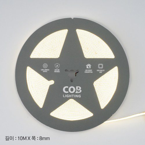 LED바 COB 스트립라이트 10M 줄조명 라인바 간접조명 줄조명