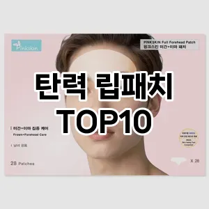 [할인추천]탄력 립패치 추천 순위 구매가이드 TOP10 최저가